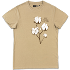 100% Natural CAT-ton - T Shirt Unisex Sabbia