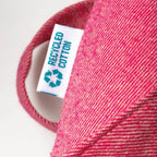 La Ruota della Fortuna - Borsa Tote Rosa Melange