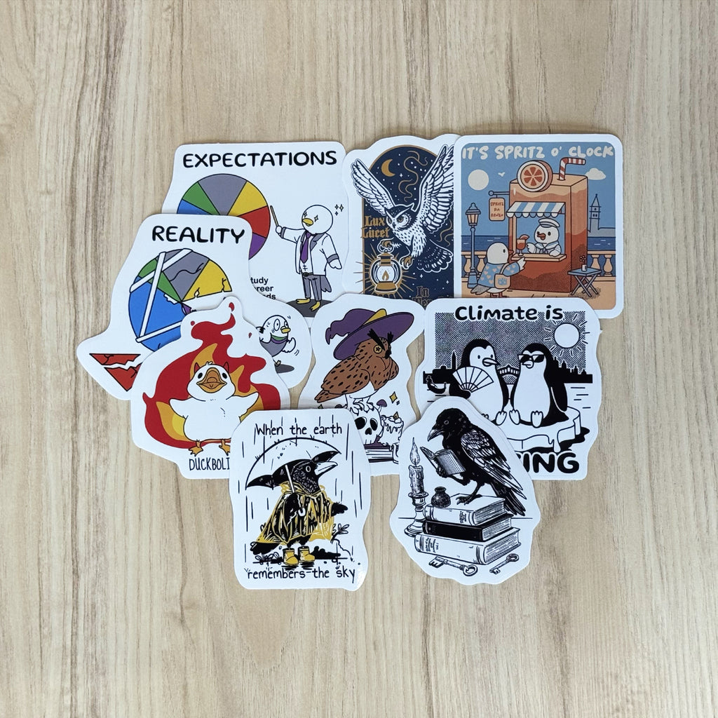 Bird Stickers Pack! - Formato Piccolo