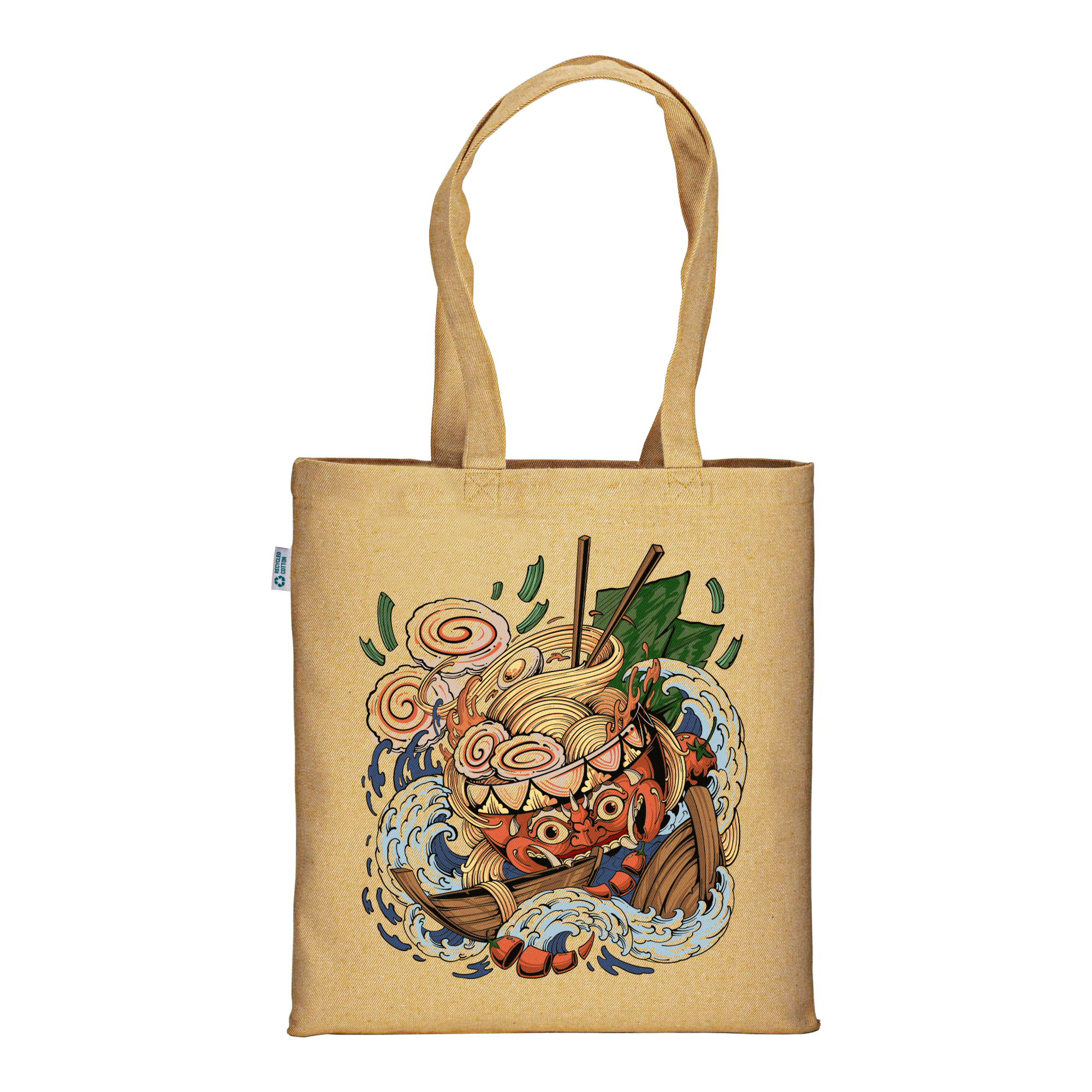 Barong Ramen - Ochre Tote Bag