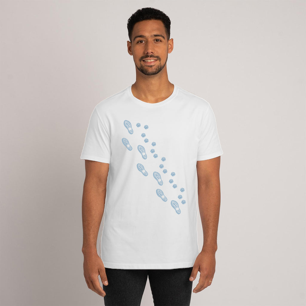 Better Together: Sentiero Nevoso - T Shirt Unisex Bianca