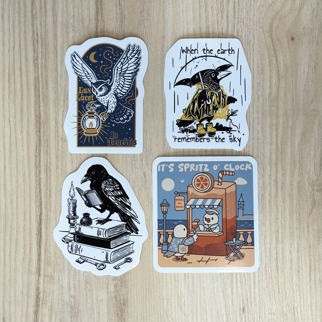 Bird Stickers Pack! - Formato Piccolo