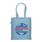 Breaking News: Sigla - Borsa Tote Azzurro Melange
