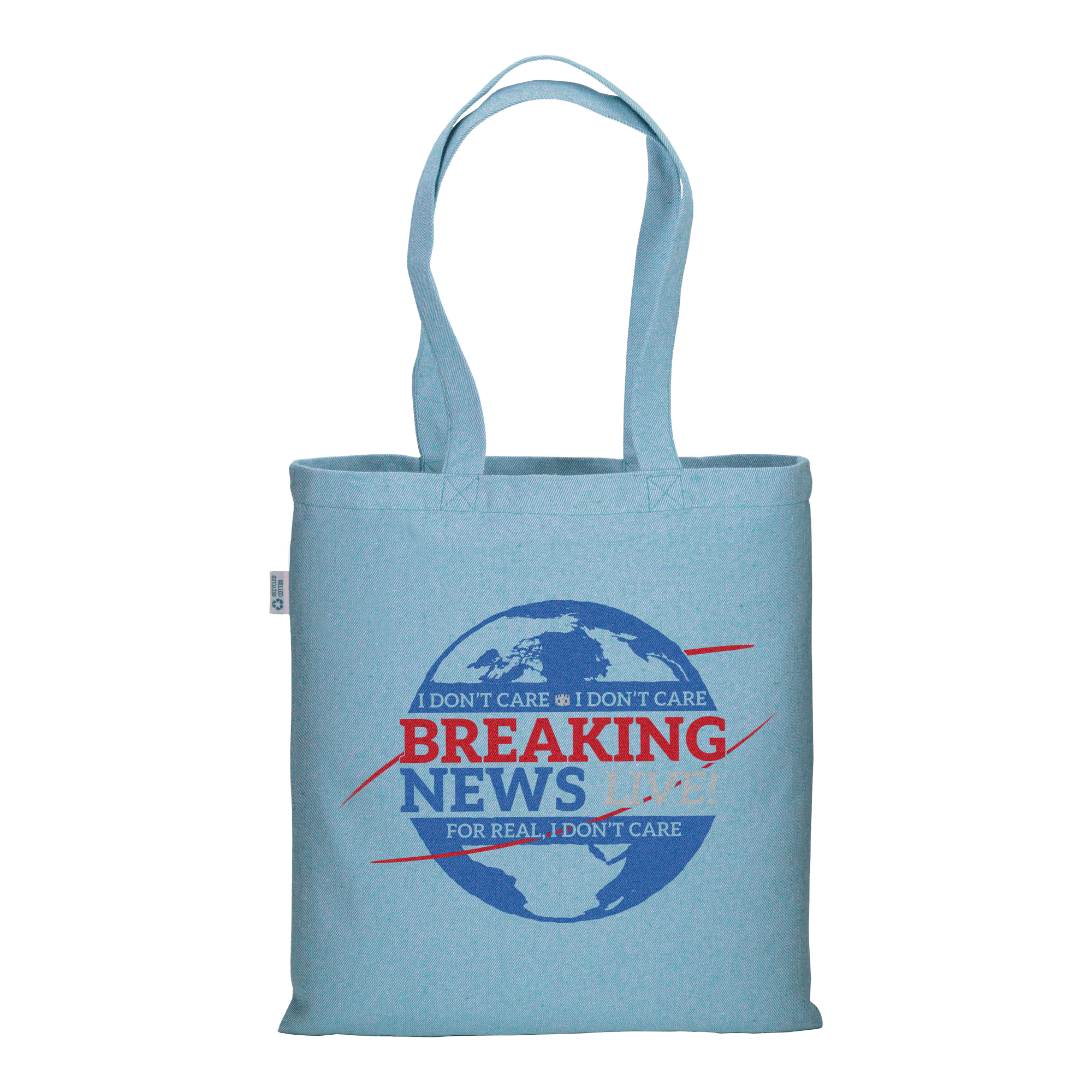 Breaking News: Sigla - Melange Blue Tote Bag