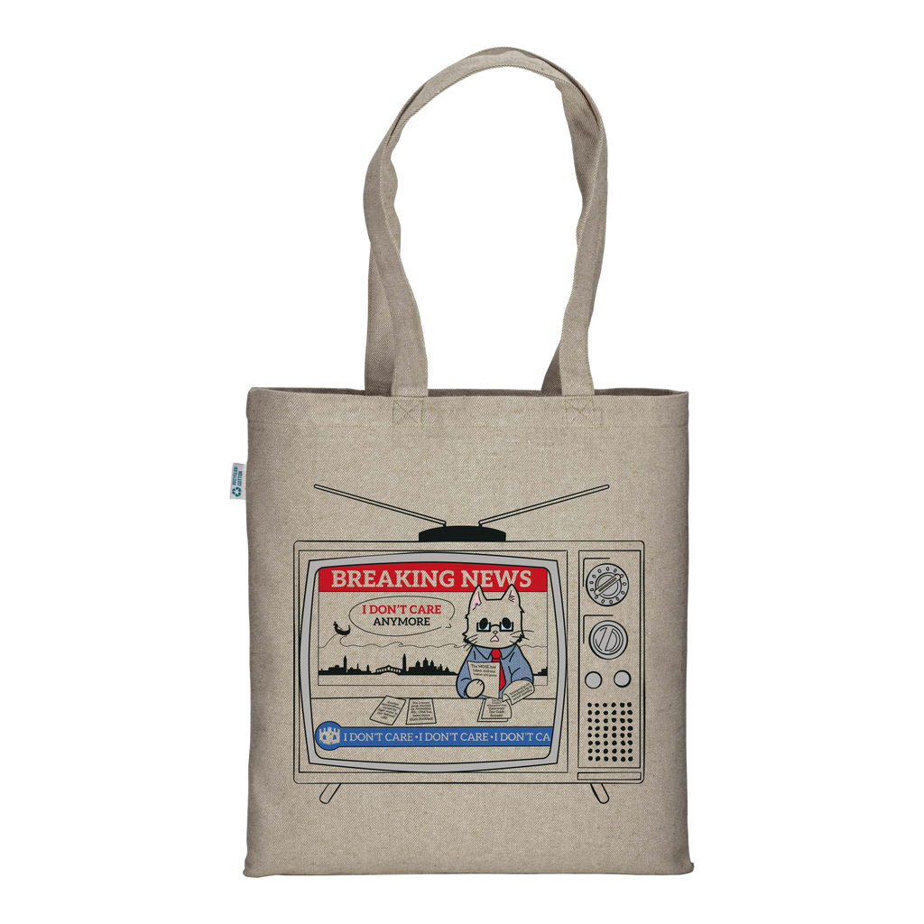 Breaking News: Tubo CATodico - Borsa Tote Natural
