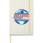Breaking News: Theme Tune - Lemon Notebook, lined