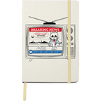 Breaking News: Cathode Ray Tube - Lemon Notebook, Lined