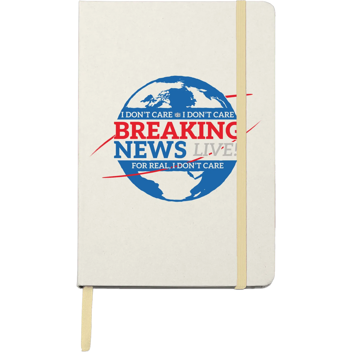 Notizbuch Breaking News Sigla, exklusives Design, Zitronenpapier, Gnostic Tower