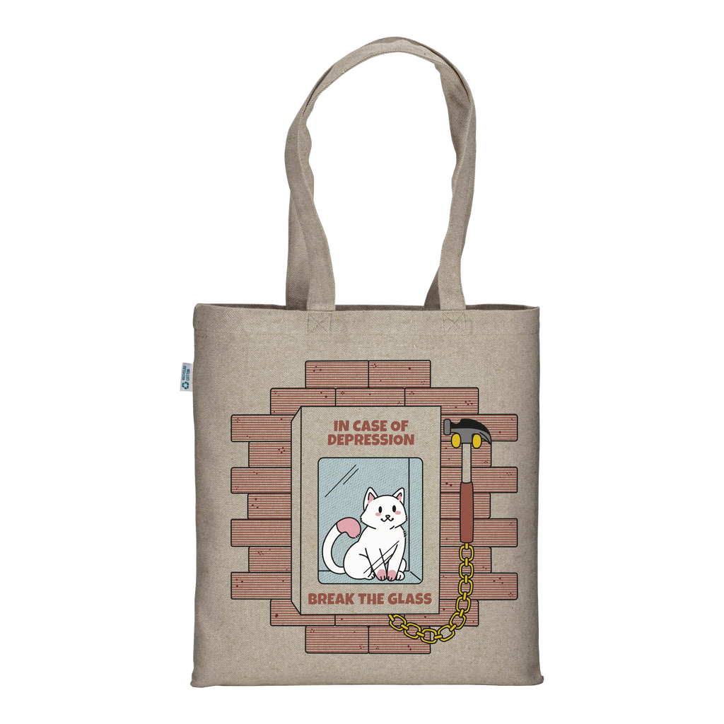 Break the Glass - Borsa Tote Natural