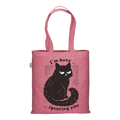 Busy Cat - Borsa Tote Rosa Melange