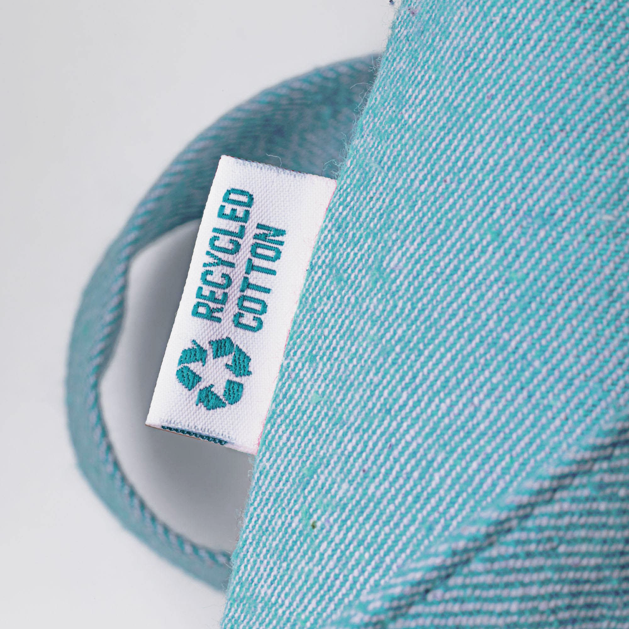 The Big Wavy One - Melange Blue Tote Bag
