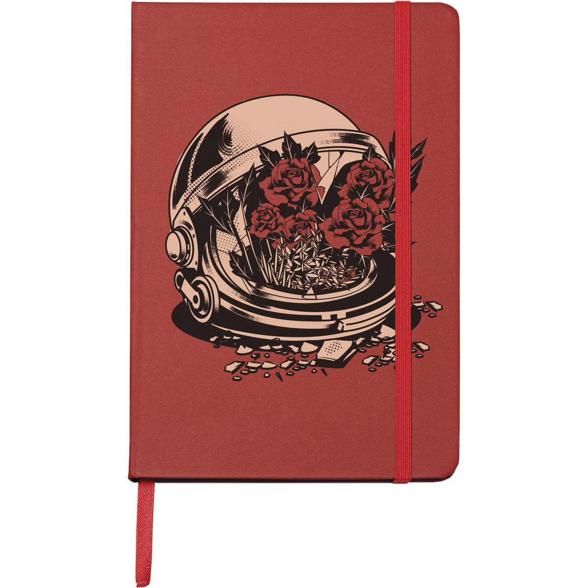 Notizbuch Cliché, exklusives Design, Kirschpapier, ohne Gummiband, Gnostic Tower