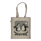 Climate is Melting - Borsa Tote Natural