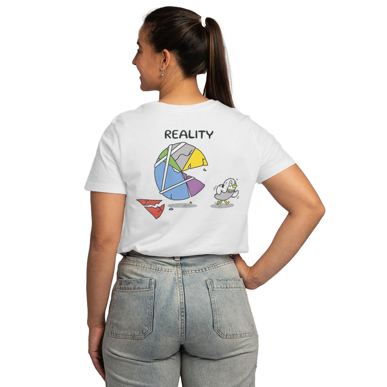 Collapse of Becoming - Unisex White T-Shirt