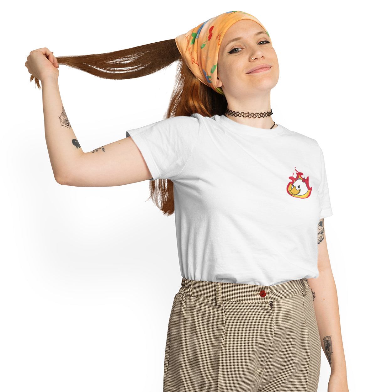 Duckbolic - Unisex White T-Shirt