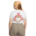 Duckbolic - T Shirt Unisex Bianco