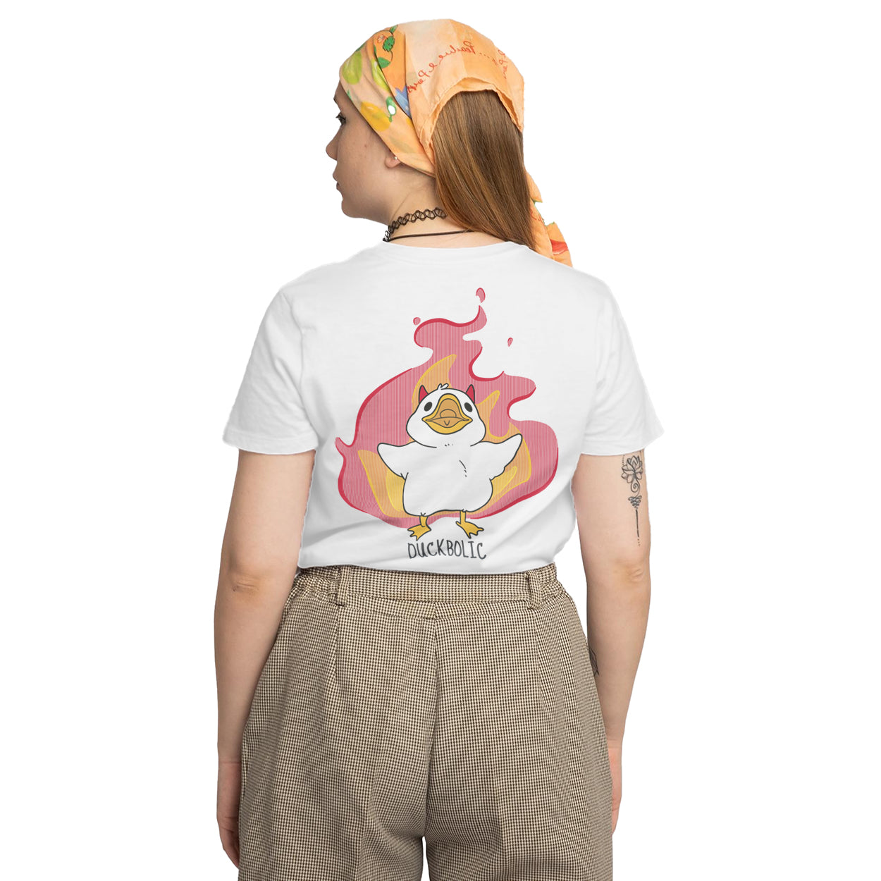 Duckbolic - Unisex White T-Shirt