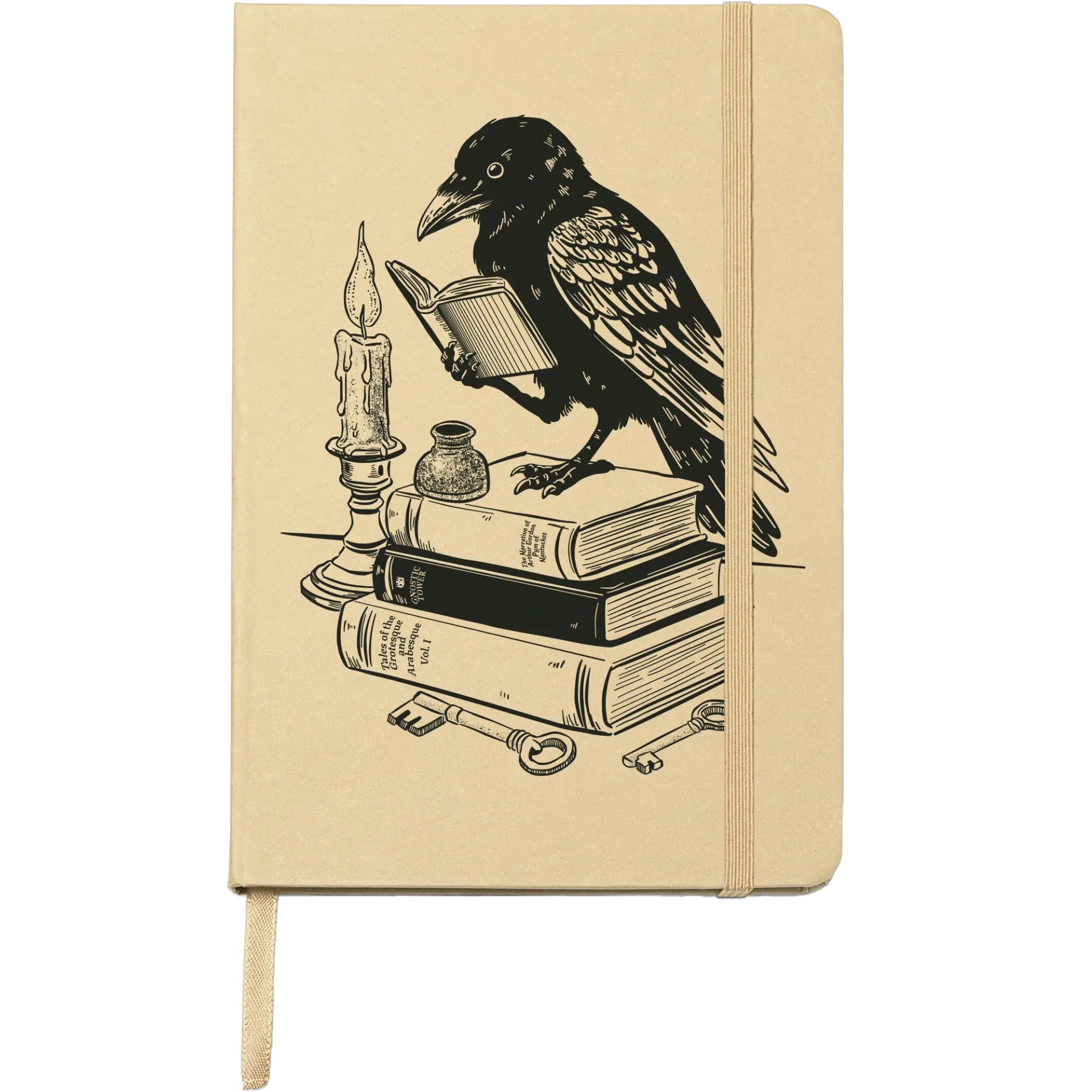 Edgar - Olive Notebook, Lined