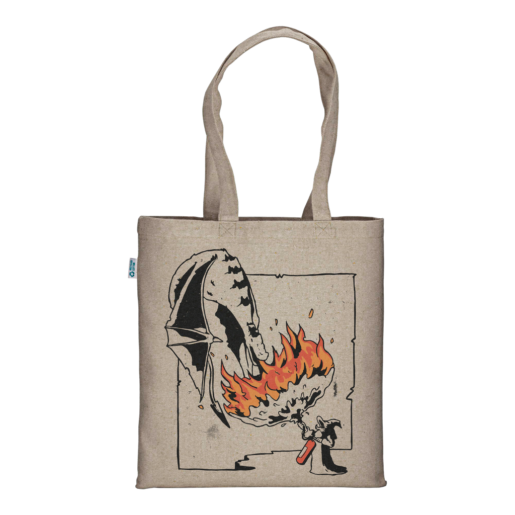 The Grey Fireman - Borsa Tote Natural