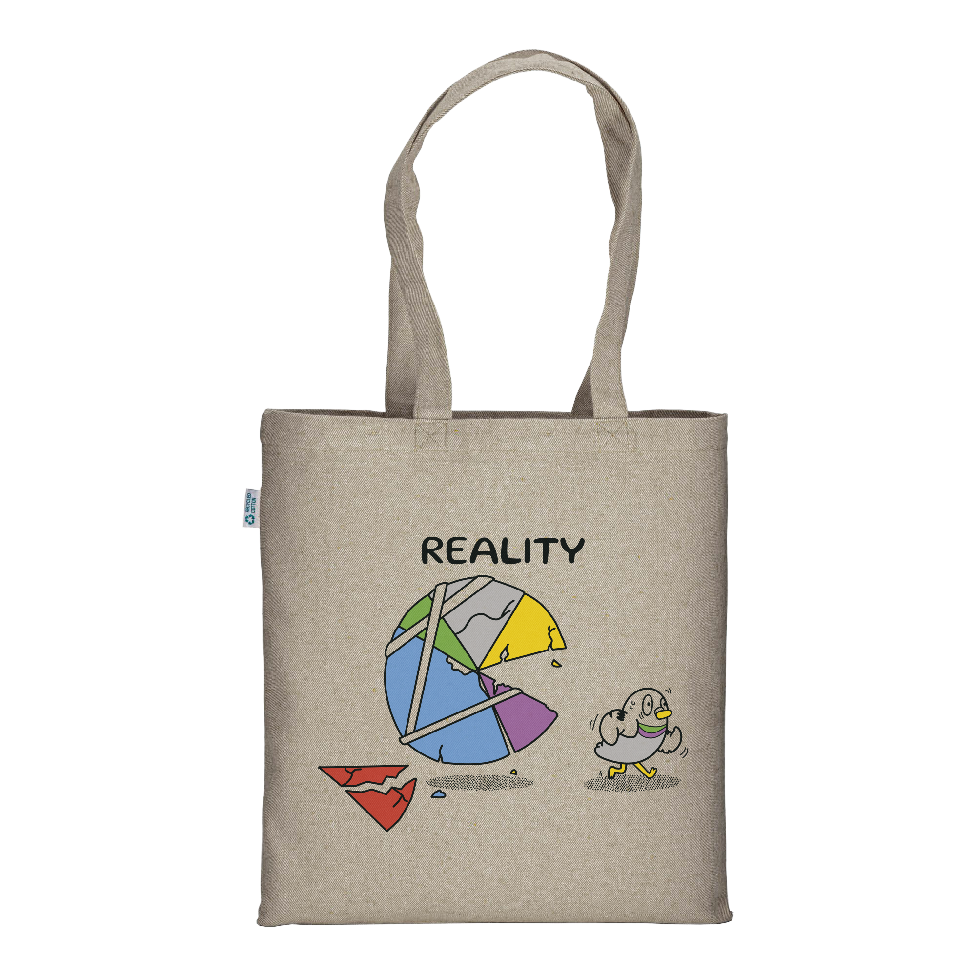 Collapse of Becoming - Natural Tote Bag