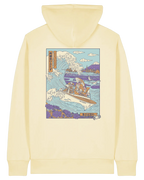 Il Grande Motondoso - Hoodie con zip Burro
