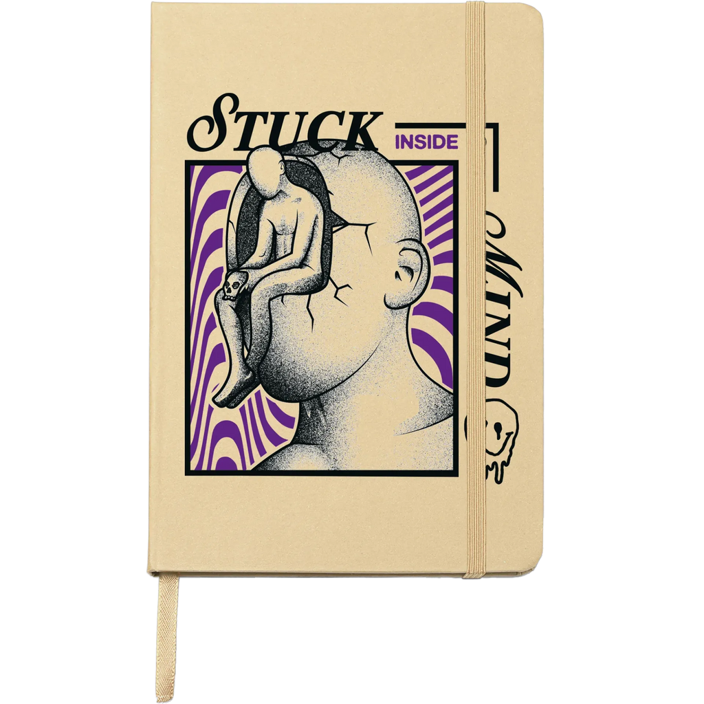 The Hanged Man - Olive Notebook, lined