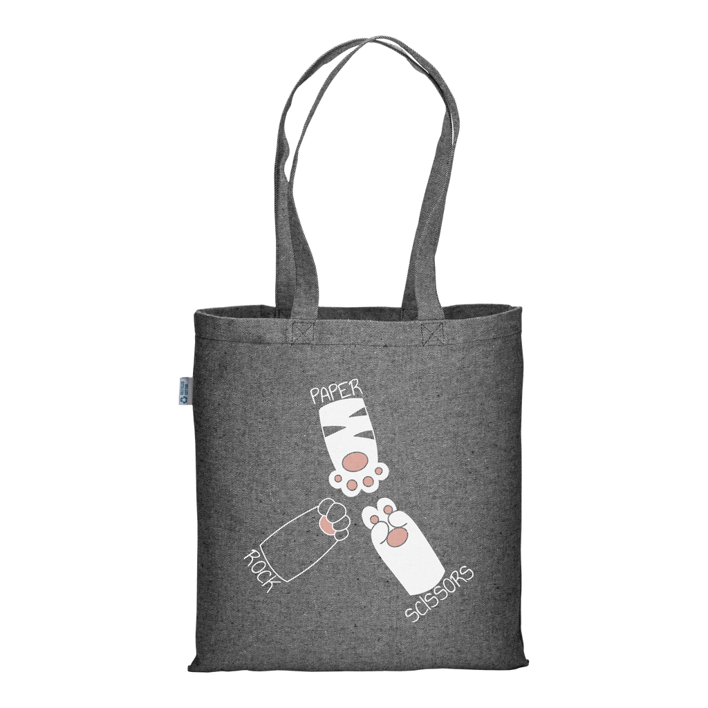 Wheel of Fortune - Heather Graphite Tote Bag