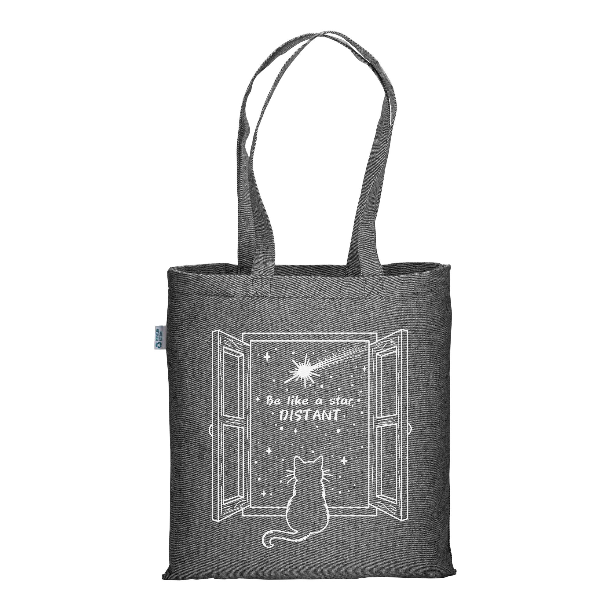 The Stars - Graphite Melange Tote Bag