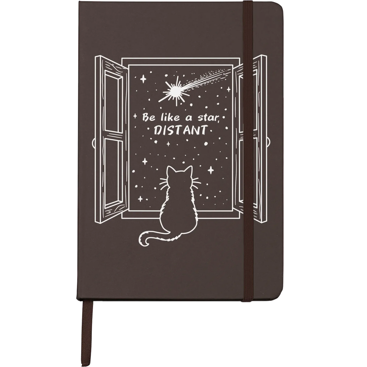 Notizbuch Der Stern (Le Stelle), exklusives Design, Kaffeepapier, Gnostic Tower