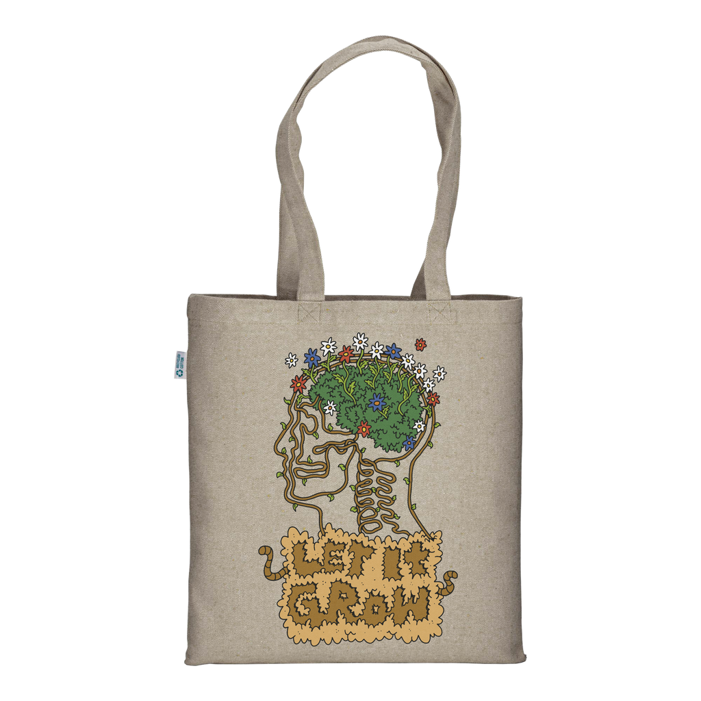 Let it Grow - Natural Tote Bag