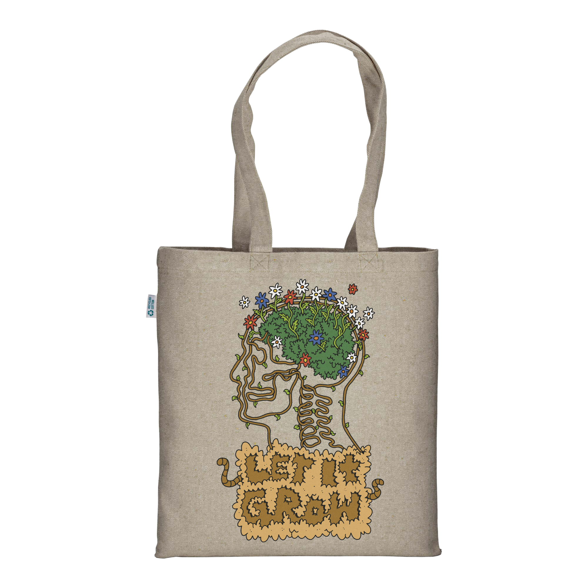 Let it Grow - Natural Tote Bag