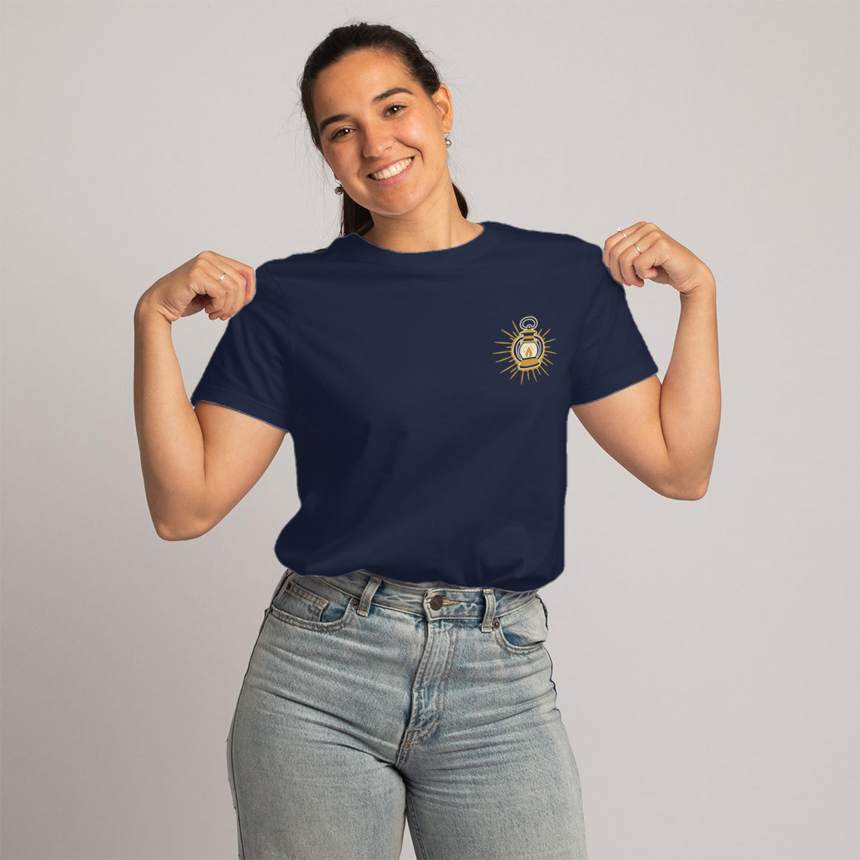 Lux Lucet - Navy Unisex T-Shirt