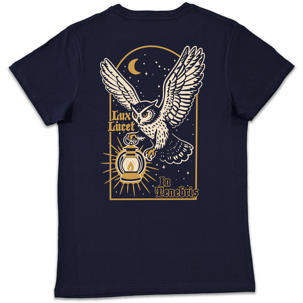 Lux Lucet - Navy Unisex T-Shirt
