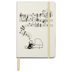 Meowzart - Quaderno al Limone, a righe