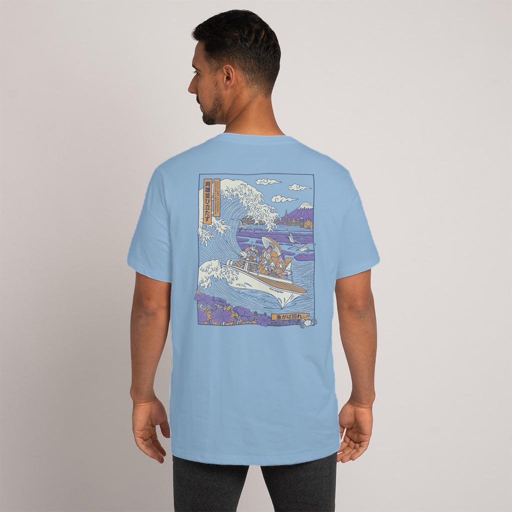Il Grande Motondoso - T Shirt Unisex Azzurro