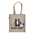 Never Forget - Natural Tote Bag