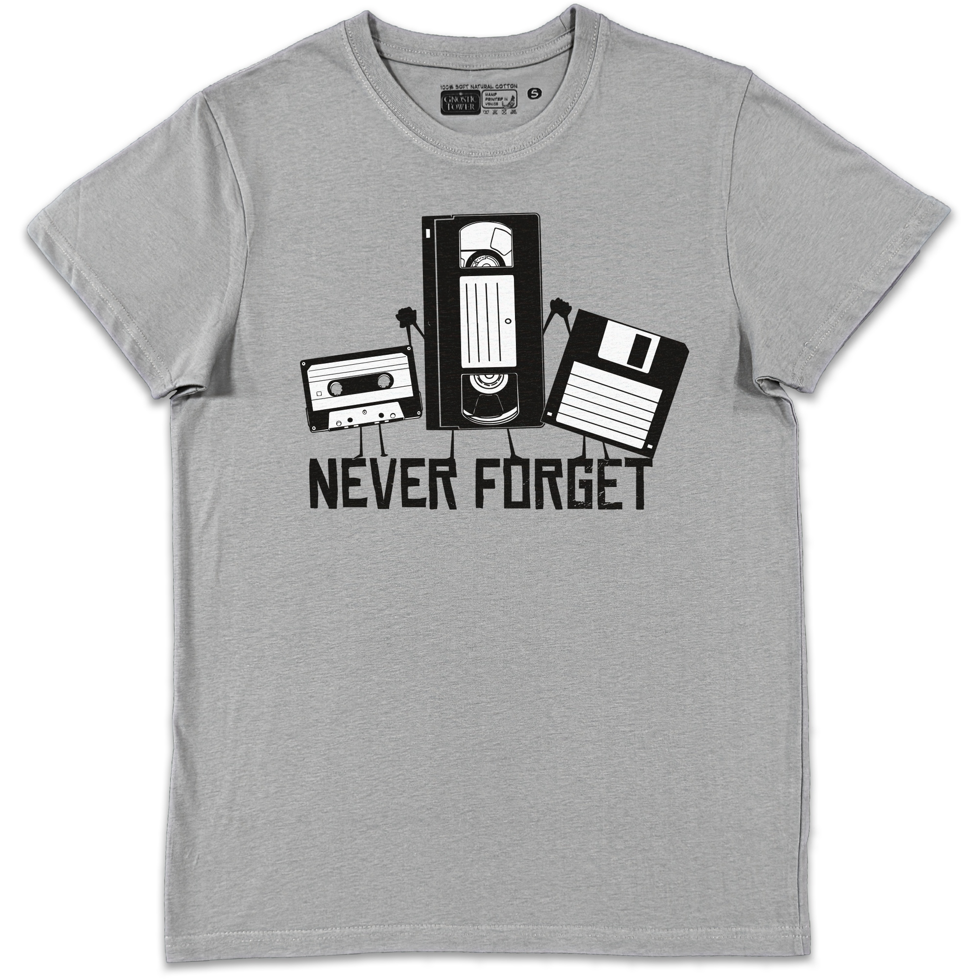 Never Forget - Unisex Heather Grey T-Shirt