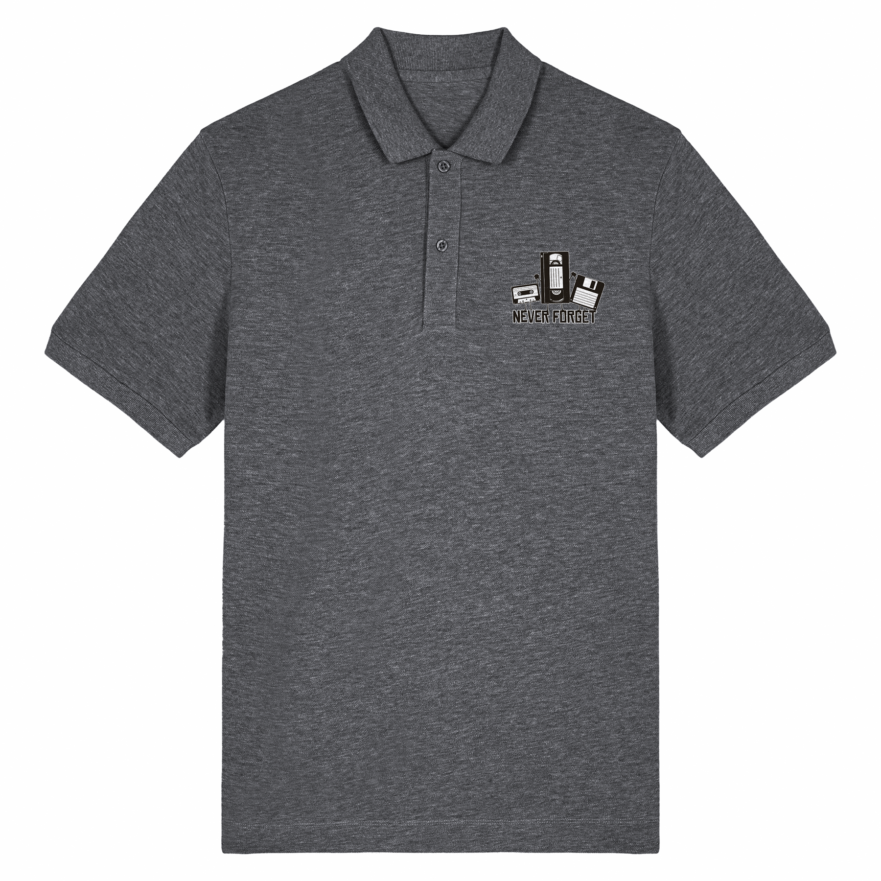 Busy Cat - Antique Rose Polo Shirt, with Faded Effect