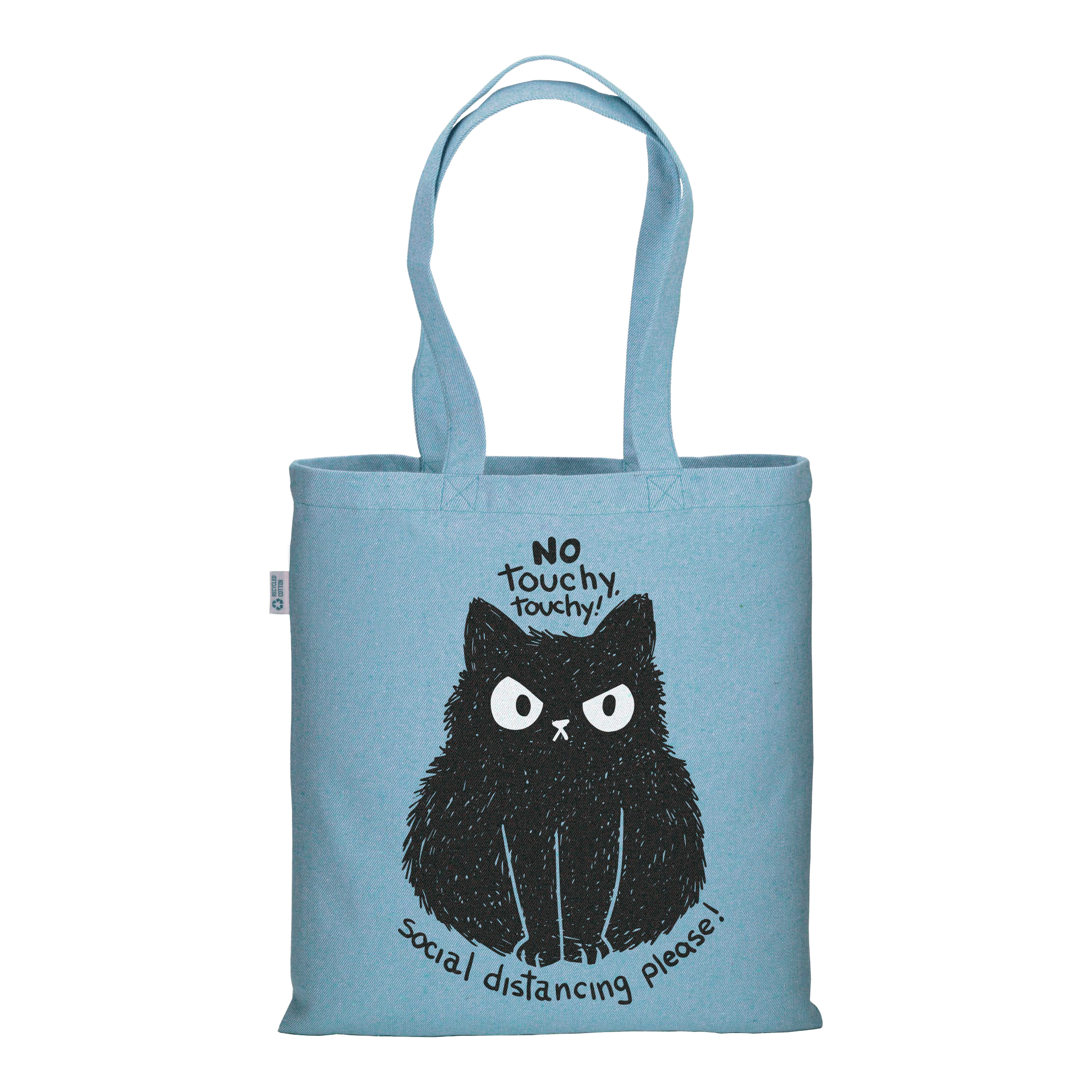No Touchy Touchy - Natural Tote Bag