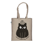 No Touchy Touchy - Natural Tote Bag
