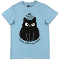No Touchy Touchy - T Shirt Unisex Azzurro