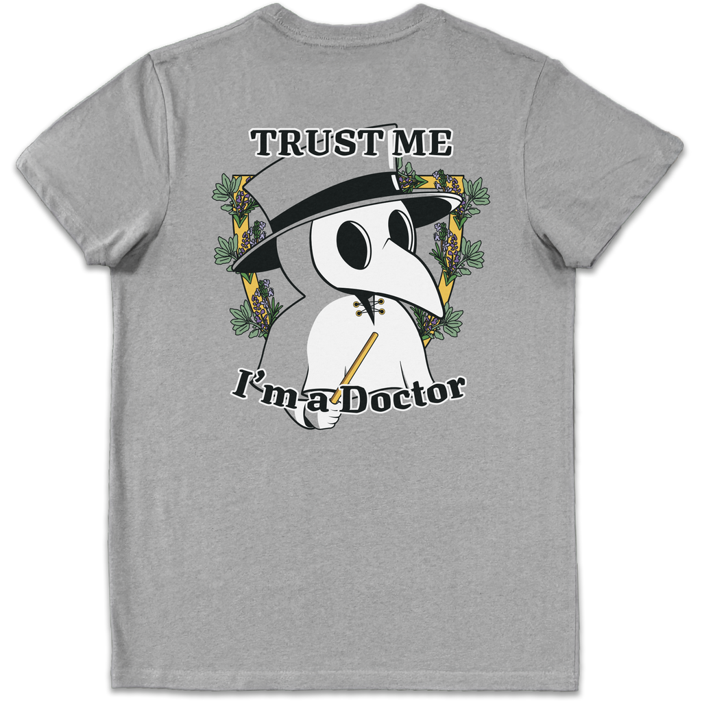 Pest Doctor - Unisex Grey Marl T-Shirt