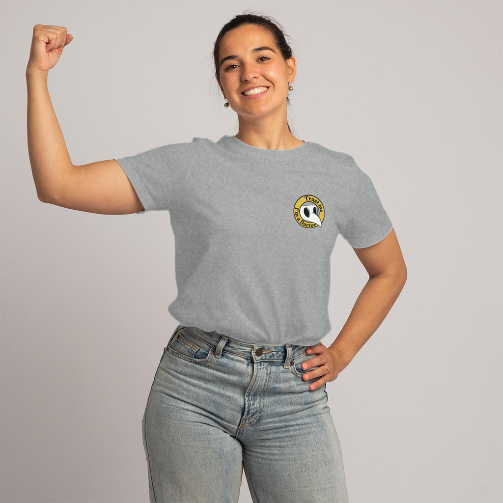 Pest Doctor - Unisex Grey Marl T-Shirt