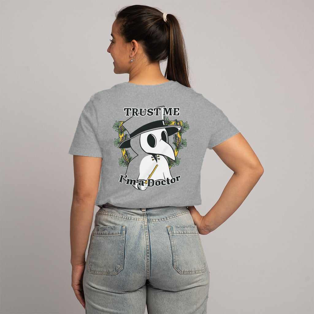 Pest Doctor - Unisex Grey Marl T-Shirt