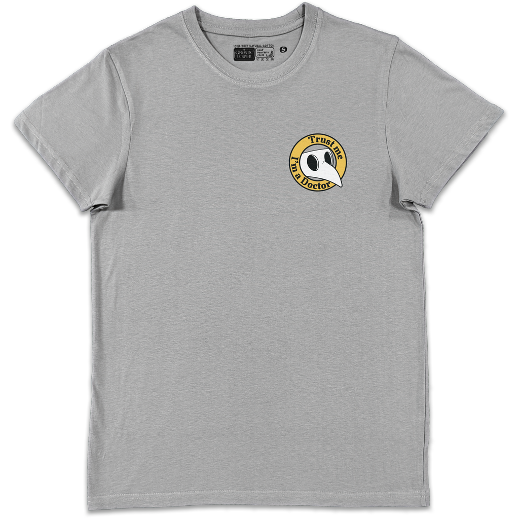 Pest Doctor - Unisex Grey Marl T-Shirt