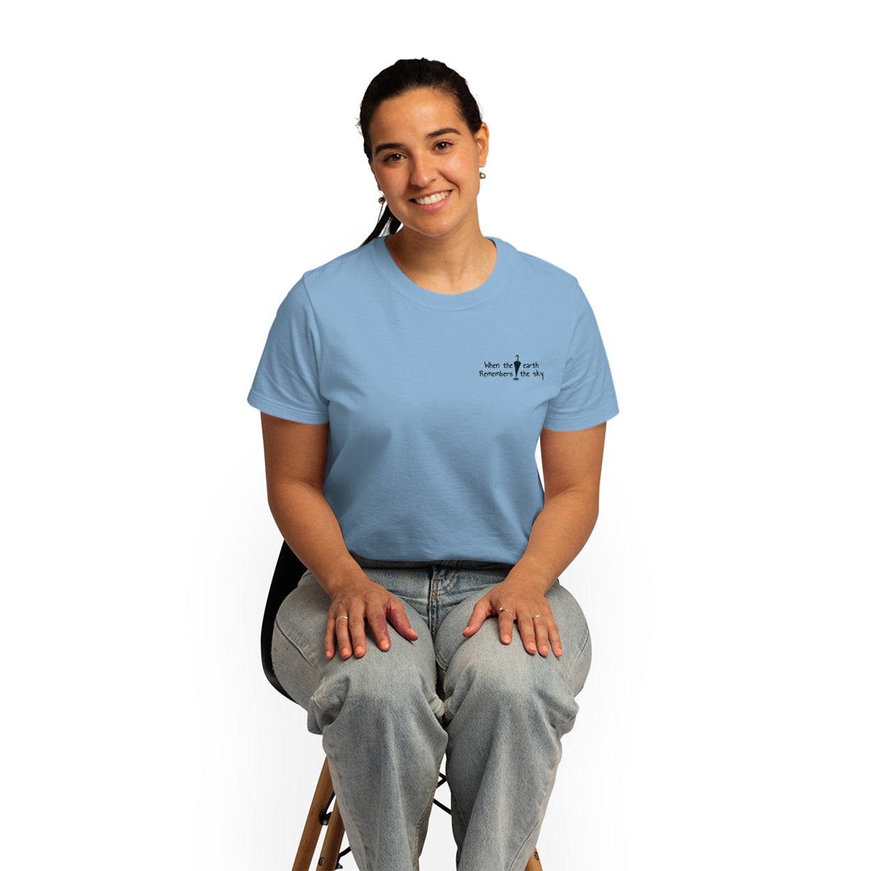 Petrichor - Unisex Light Blue T-Shirt