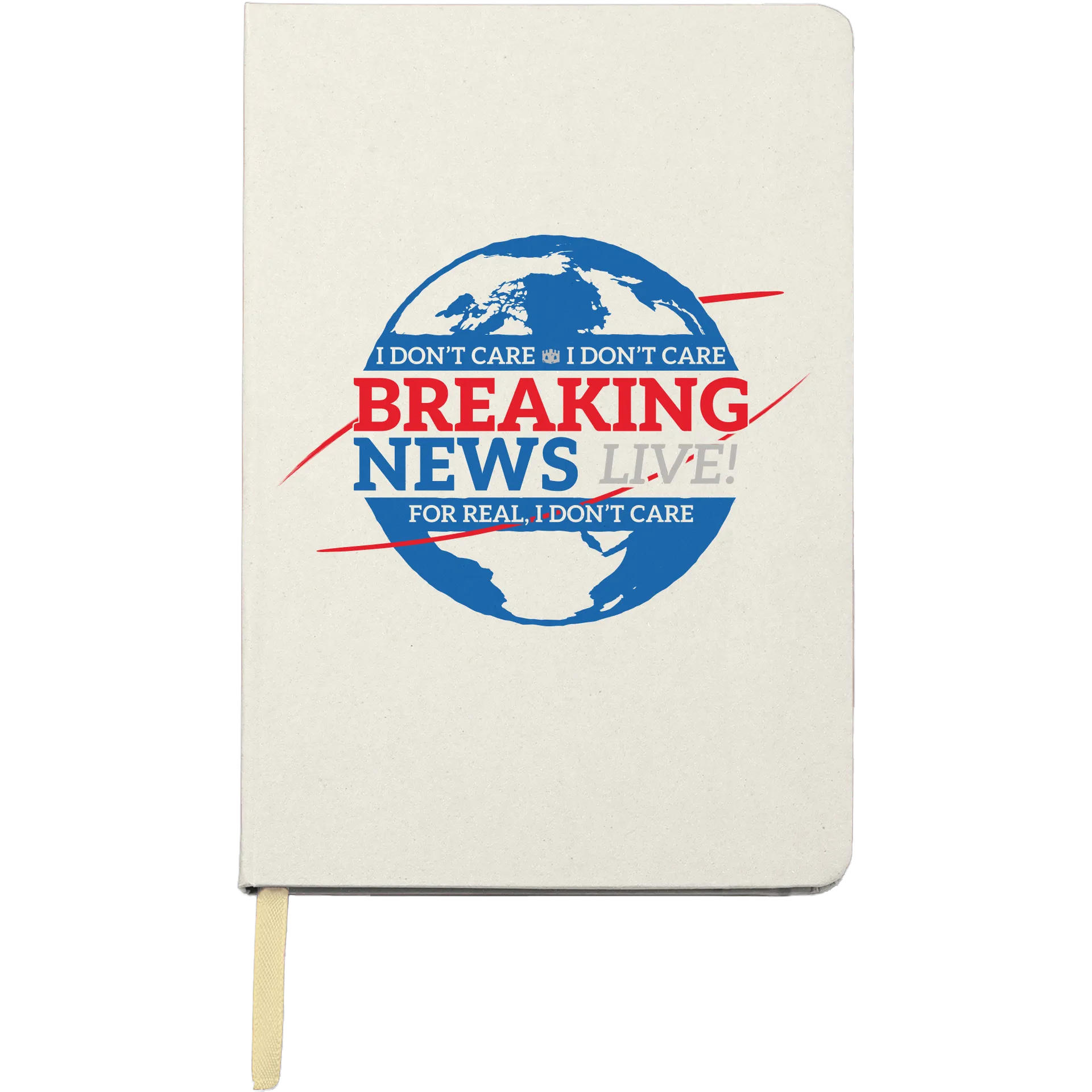 Breaking News: Theme Tune - Lemon Notebook, lined