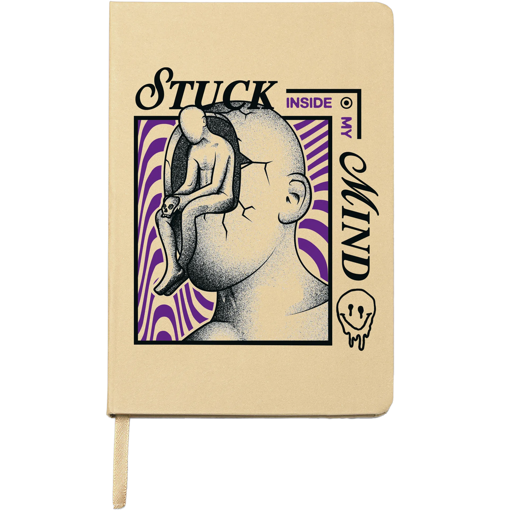 The Hanged Man - Olive Notebook, lined