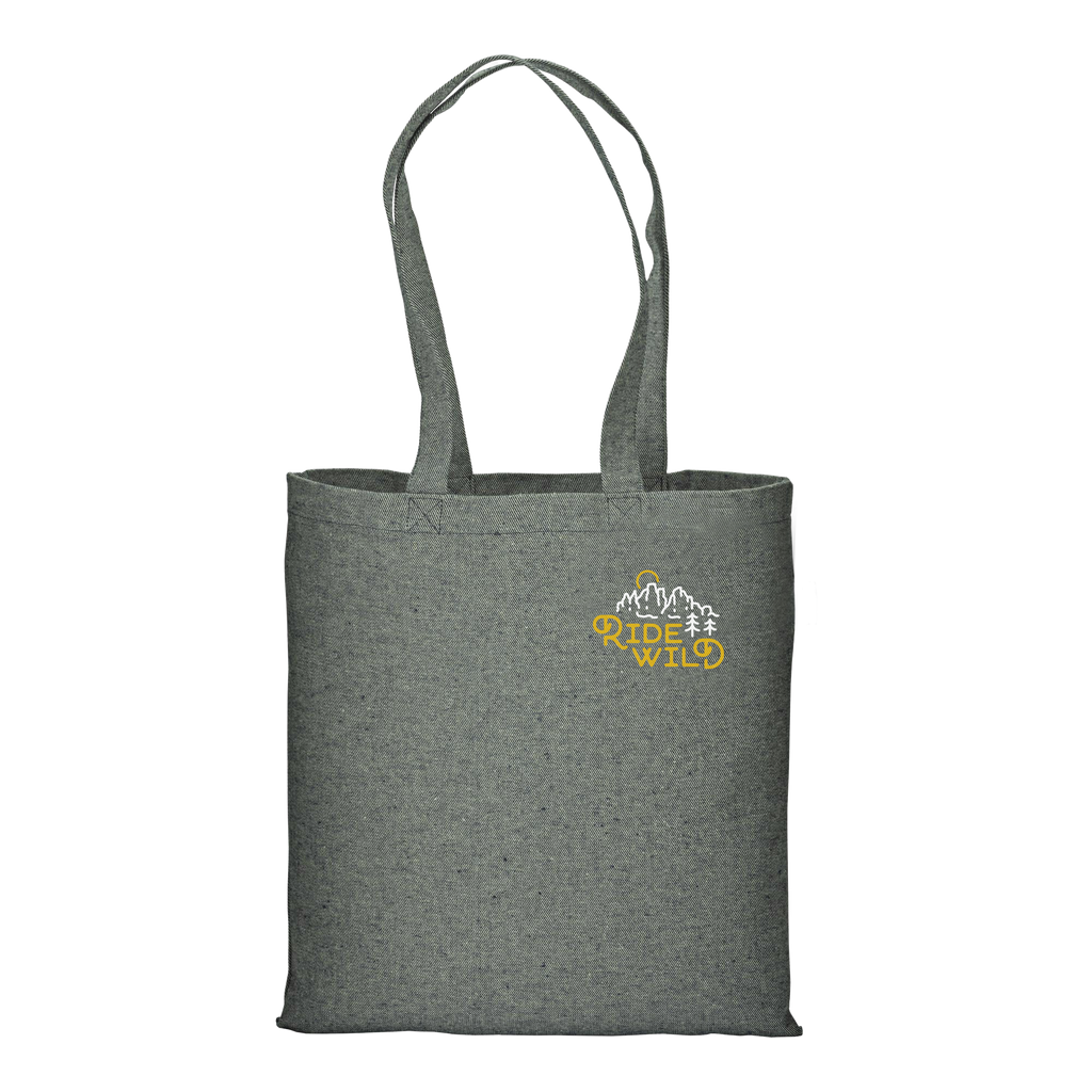 Ride Wild: Tre Cime di Lavaredo - Melange Military Tote Bag