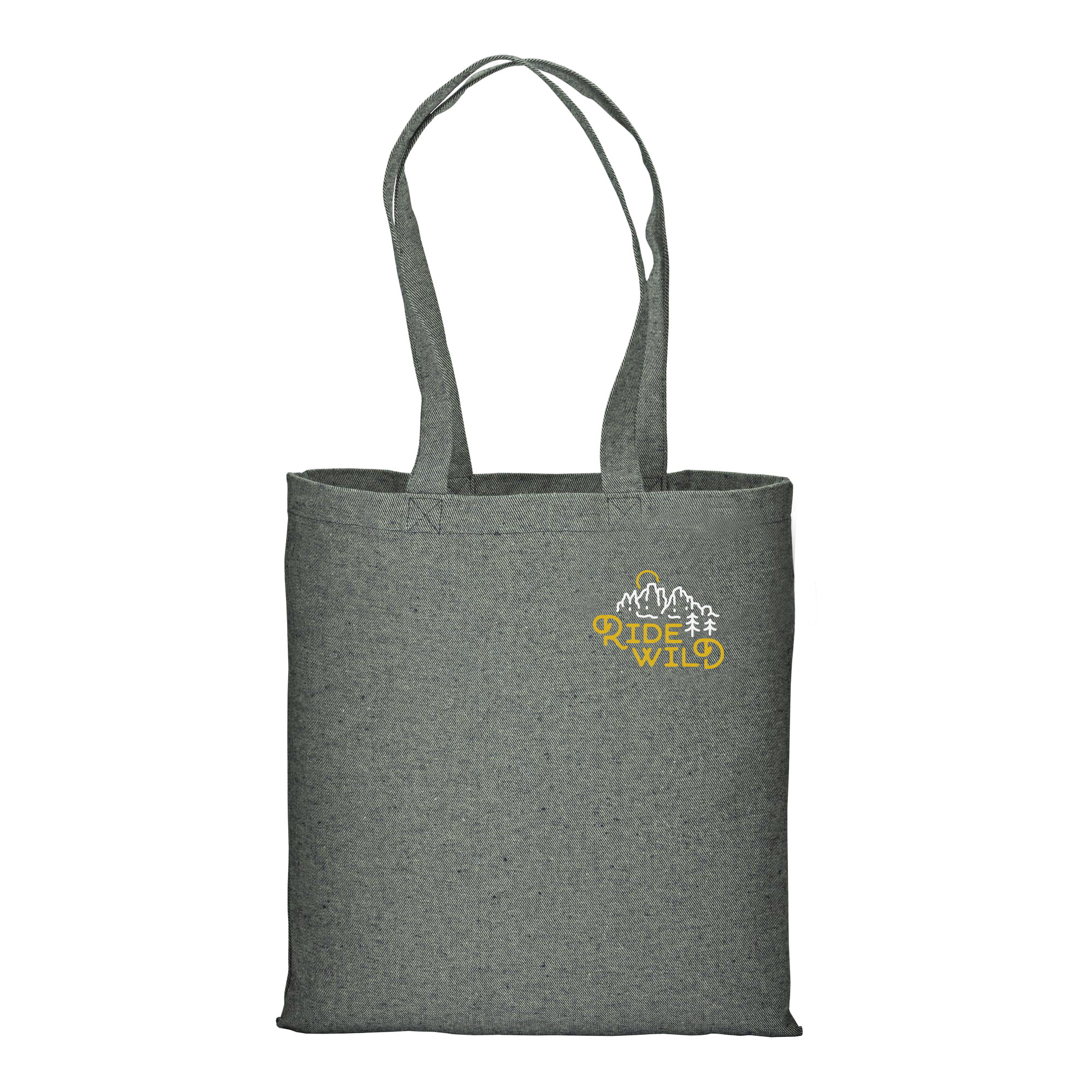 Ride Wild: Tre Cime di Lavaredo - Melange Military Tote Bag